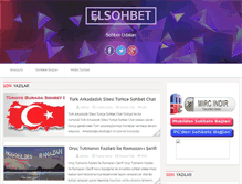 Tablet Screenshot of elsohbet.com